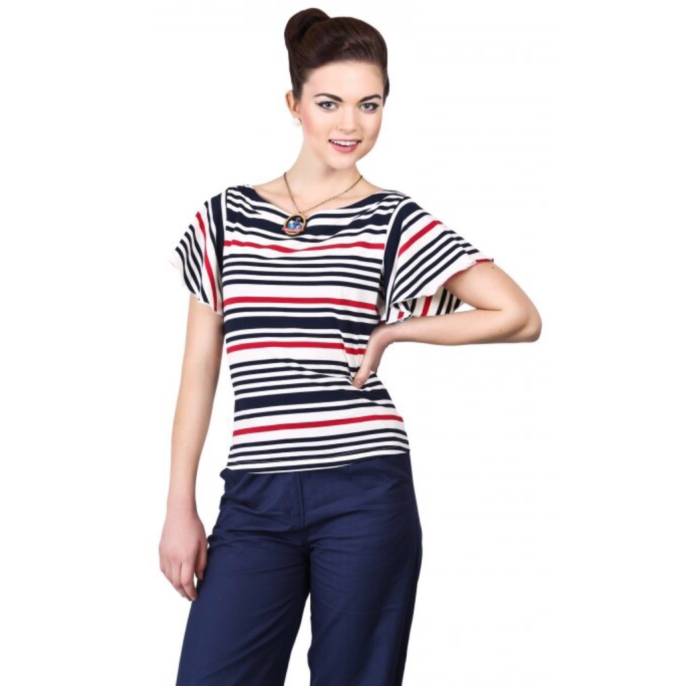 NWOT Collectif | Sherri Stripped Top | Small